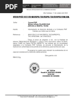 Oficio Internamiento Munición Sam 10oct2022