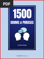 1500 Idiom Phrases (English) - Important