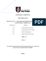 Práctica N°9 - Análisis Microbiológico Del Aire (Monitoreo Ambiental)