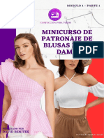 Minicurso de Blusas para Dama Modulo 1 - Parte 1