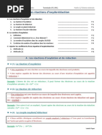 09.les Reactions D Oxydoreduction 2