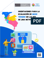 Orientaciones para La Evaluación de Medio Término.