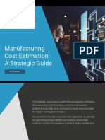 Guide To Manufacturing Cost Estimation Drivers