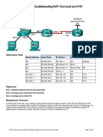 Lab Configure Troubleshoot - Natoverload Pat