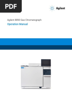 Usermanual GC Operation 8890 g3540 90014 en Agilent