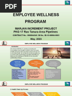 Sinopec P-17 Employee Wellness Program May 2023