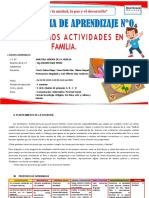 5° Experiencia de Aprendizaje N°4 NSM