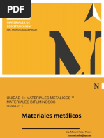 Materiales de Construcción - Unidad 4 - Semana 5 - 1