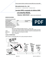 Inicio Rápido MDB-RS232