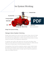 Deluge Valve System Working