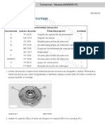 Armado de Transmision D6M