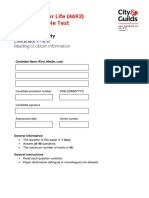 Health and Safety l2 Reading CP Sample - V1.1