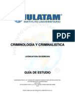 Criminología y Criminalística