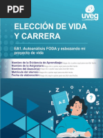 EA1. Autoanálisis FODA y Esbozando Mi Proyecto de Vida