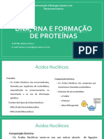 Dna, Rna E Formação de Proteínas