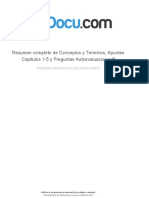 Resumen Completo de Conceptos y Terminos Apuntes Capitulos 1 5 y Preguntas Autoevaluacion