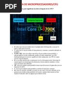 Lectura de Microprocesadores