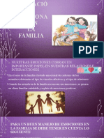 La Formación Emocional en La Familia