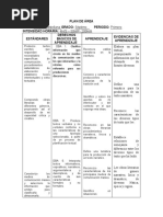 Plan de Área-Plan de Clase Lengua Castellana Grado 7.