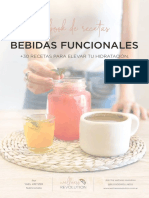 Bebidas Funcionales - Ebook de Recetas