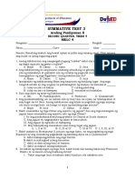 Summative Test 3 Week 4 Melc 4