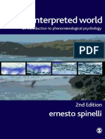 The Interpreted World An Introduction To Phenomenological Psychology by Ernesto Spinelli