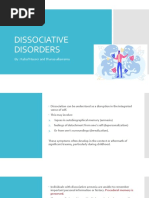 Dissociative Disorders