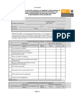 Inventario Docente Secundaria