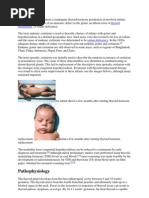 Congenital Hypothyroidism From Medscape