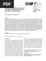 A Human Reliability Assessment Through Enclosed Space Entry Operation Onboard Ships