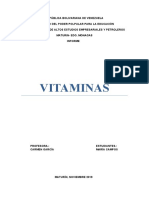 INFORME de Farmacia (Vitaminas)