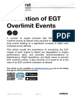 A320 EGT Overlimit