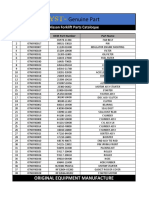 List Catalogue Nissan 060623