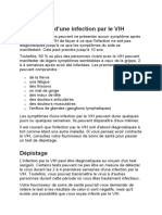 Symptômes D'une Infection Par Le VIH