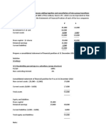 Consolidated SOFP Examples