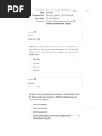 IBM Storage Discover Level 2 Quiz - TOS Attempt