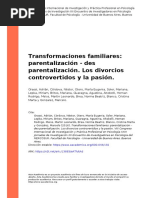 Grassi, Adrián, Córdova, Néstor, (... ) (2016) - Transformaciones Familiares Parentalización - Des Parentalización. Los Divorcios Con (... )