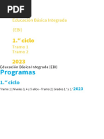 Compilación Programas 1er Ciclo