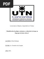 "Identificación de Peligros Existentes y Evaluación de Riesgos en Frutas Citricas