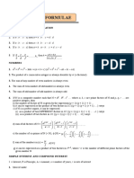 WWW Time4education Com CAT Important Formulaes CAT Important Formulae ASP