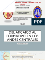 Del Arcaico Al Formativo