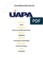 Tarea 1 Psicologia Del Aprendizaje