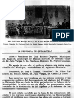 Cronicas de Quillacollo Documento Historico Importante