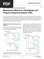 Measurement Method For Phase Margin With Frequency Response Analyzer (FRA)