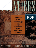 M. Nourbese Philip - Frontiers - Selected Essays and Writings On Racism and Culture 1984-1992 (1992, Mercury Press) - Libgen - Li