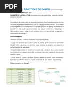 Resumen de Practicas de Campo