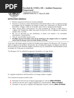 Laboratorio No. 6 Calculo de Intereses en Una Línea de Financiamiento PDF