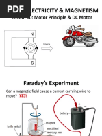 10 PPT Motor Principle & DC Motor