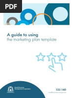 Guide Using The Marketing Plan Template