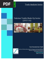 Textile Made-Up Sector 2015 - 2016